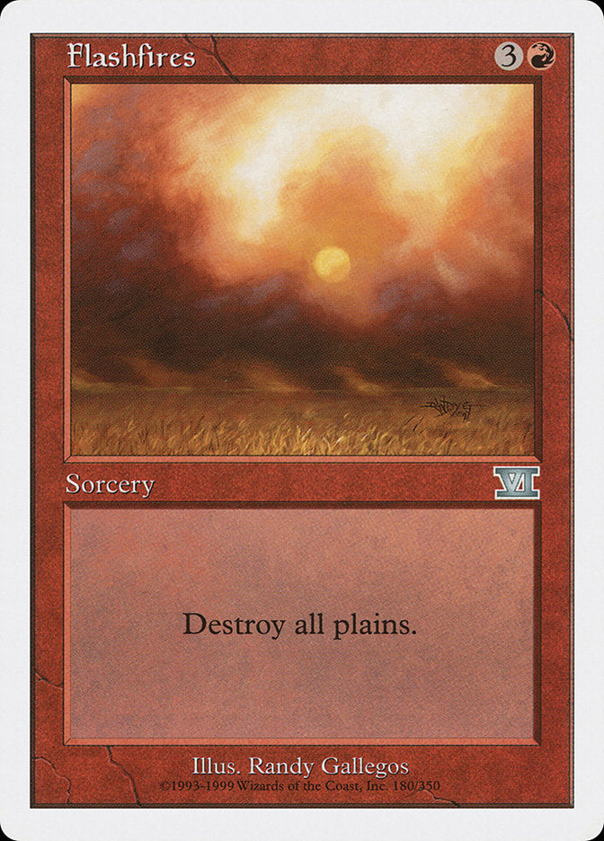 Flashfires [Classic Sixth Edition] (6ED 180)