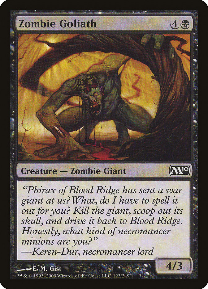 Zombie Goliath [Magic 2010] (M10 123)