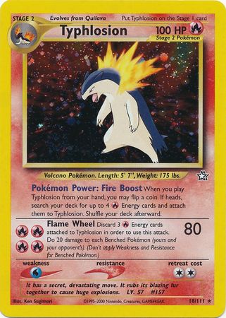Typhlosion (18/111) [Neo Genesis]