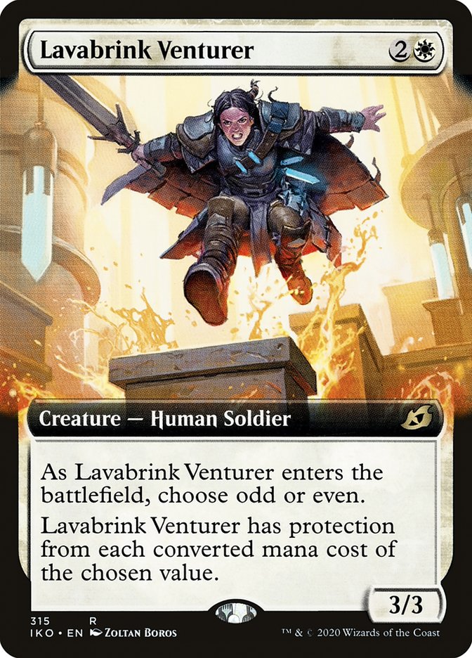 Lavabrink Venturer (Extended Art) [Ikoria: Lair of Behemoths] (IKO 315)