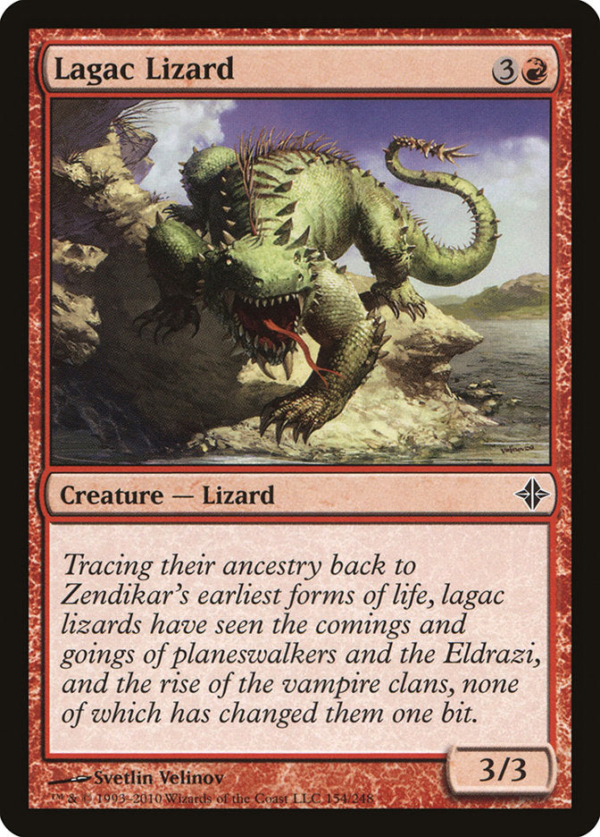 Lagac Lizard [Rise of the Eldrazi] (ROE 154)