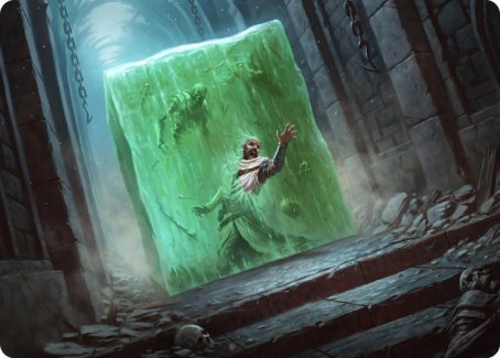 Gelatinous Cube Art Card [Dungeons & Dragons: Adventures in the Forgotten Realms Art Series] (AAFR 7)