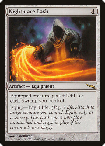 Nightmare Lash [Mirrodin] (MRD 219)