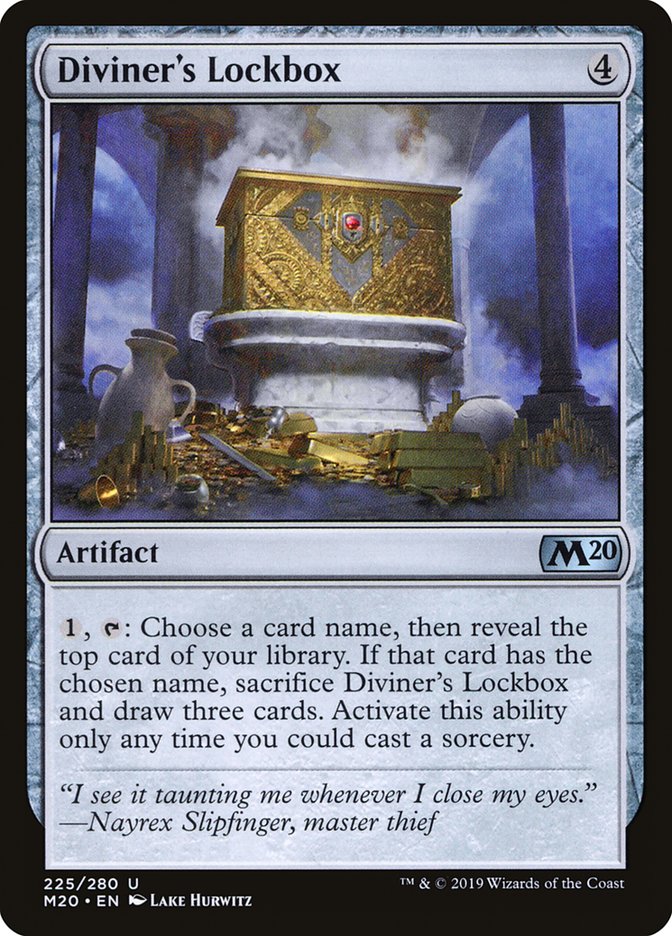 Diviner's Lockbox [Core Set 2020] (M20 225)