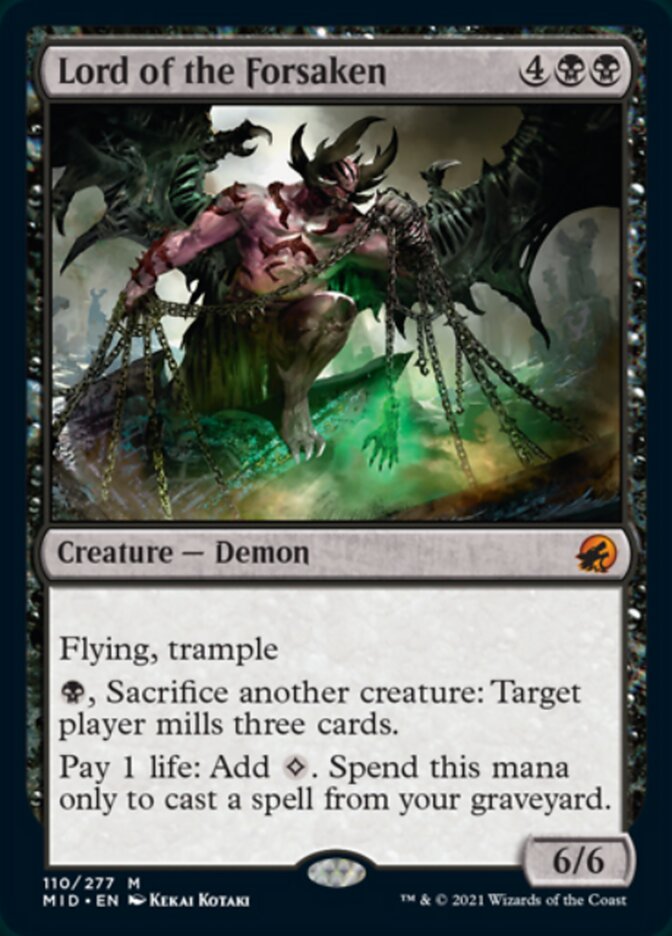 Lord of the Forsaken [Innistrad: Midnight Hunt] (MID 110)
