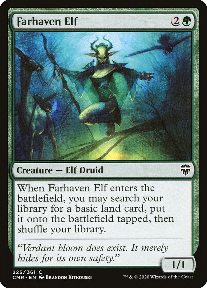 Farhaven Elf [Commander Legends] (CMR 225)