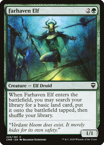 Farhaven Elf [Commander Legends] (CMR 225)