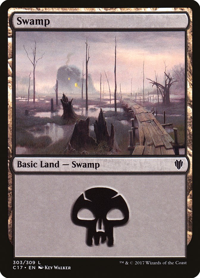 Swamp (#303) [Commander 2017] (C17 303)
