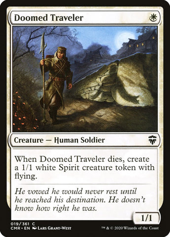 Doomed Traveler [Commander Legends] (CMR 19)