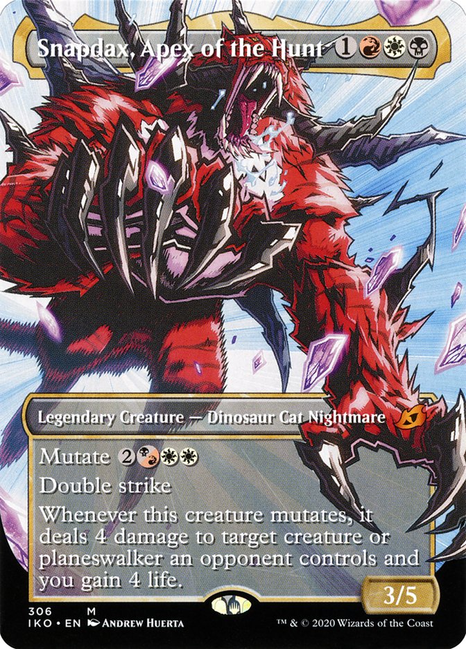 Snapdax, Apex of the Hunt (Showcase) [Ikoria: Lair of Behemoths] (IKO 306)