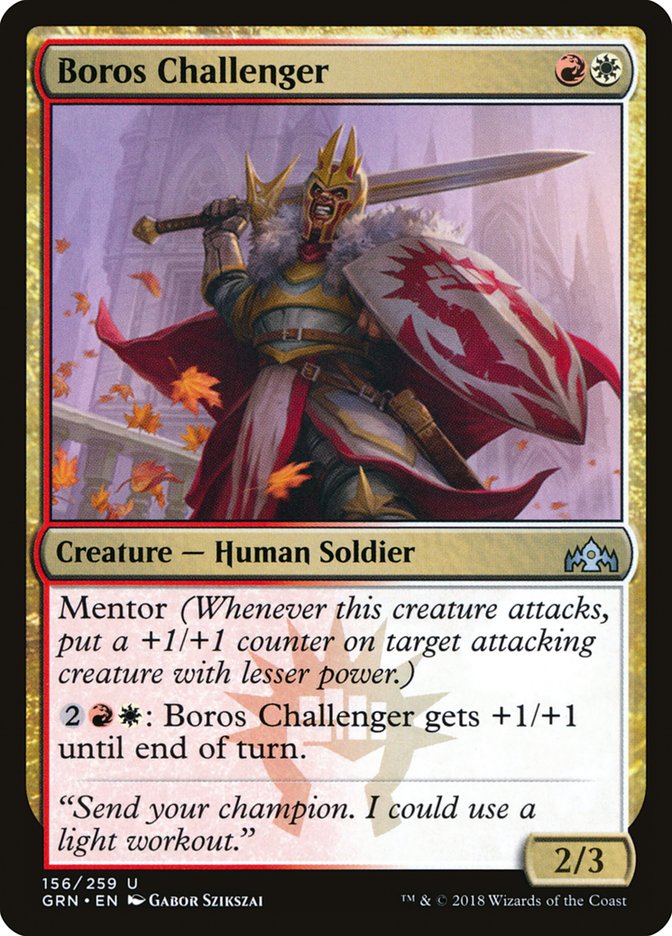 Boros Challenger [Guilds of Ravnica] (GRN 156)
