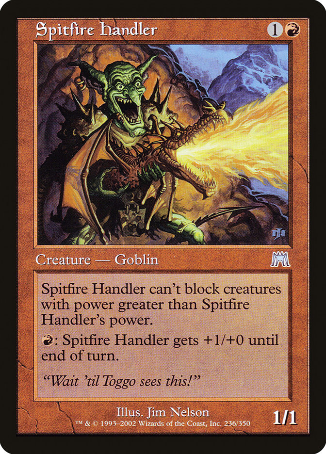 Spitfire Handler [Onslaught] (ONS 236)