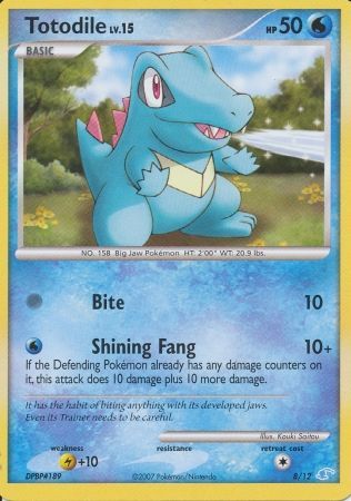 Totodile (8/12) [Diamond & Pearl: Trainer Kit]
