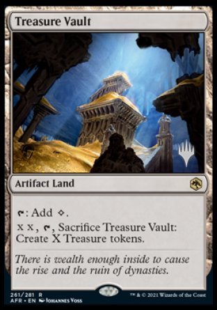 Treasure Vault (Promo Pack) [Dungeons & Dragons: Adventures in the Forgotten Realms Promos] (PAFR 261)