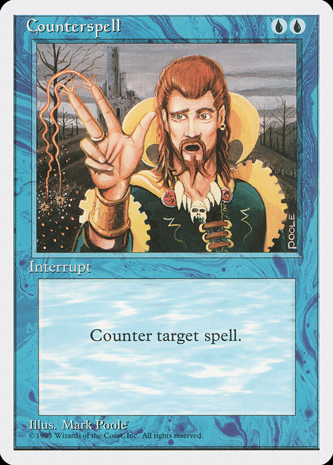 Counterspell [Fourth Edition] (4ED 65)