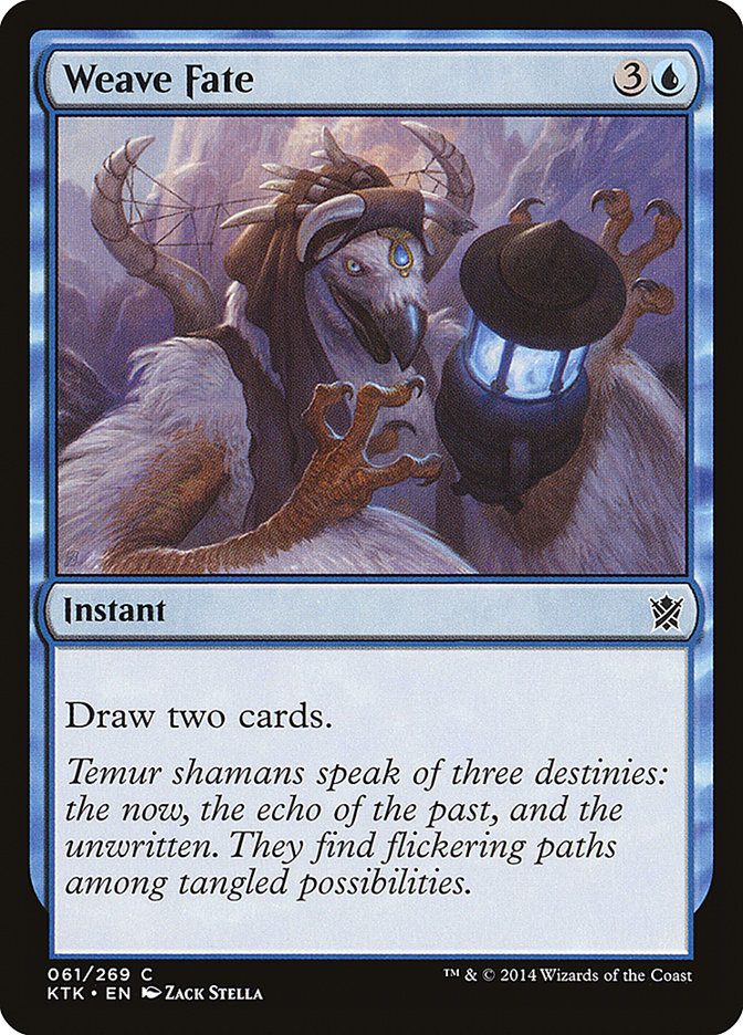 Weave Fate [Khans of Tarkir] (KTK 61)