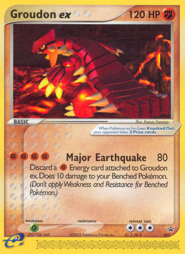 Groudon ex (2) [Nintendo: Black Star Promos]