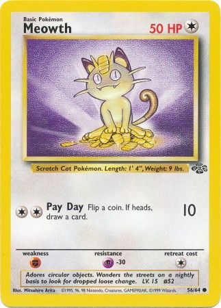 Meowth (56/64) [Jungle]