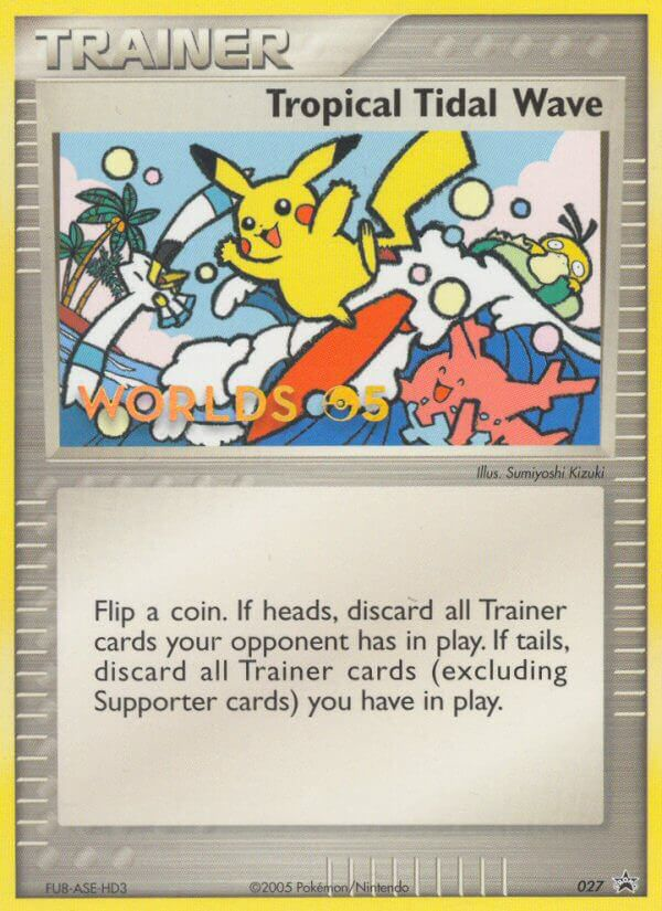 Tropical Tidal Wave (27) [Nintendo: Black Star Promos]