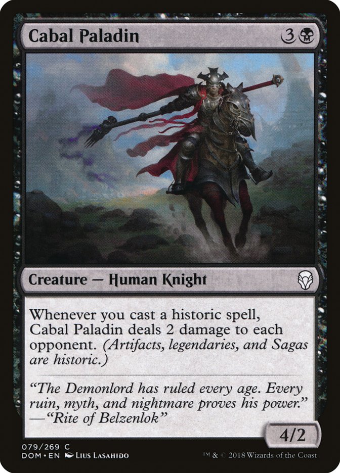 Cabal Paladin [Dominaria] (DOM 79)