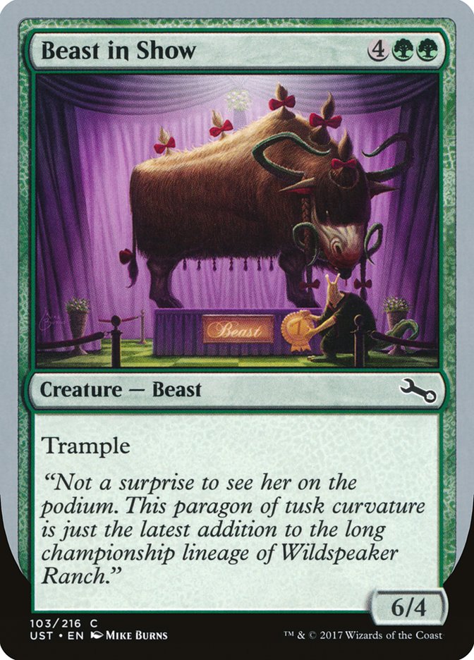 Beast in Show [Unstable] (UST 103D)