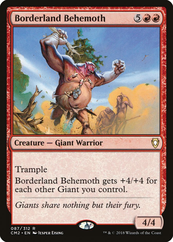 Borderland Behemoth [Commander Anthology Volume II] (CM2 87)