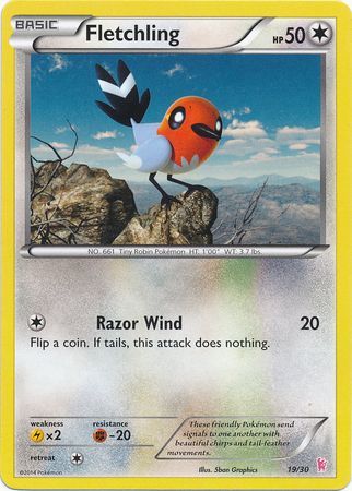 Fletchling (19/30) [XY: Trainer Kit - Sylveon & Noivern]