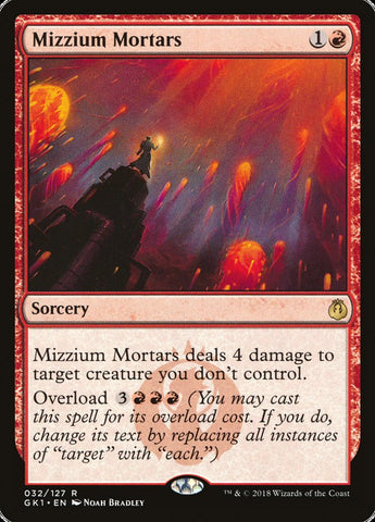 Mizzium Mortars [GRN Guild Kit] (GK1 32)