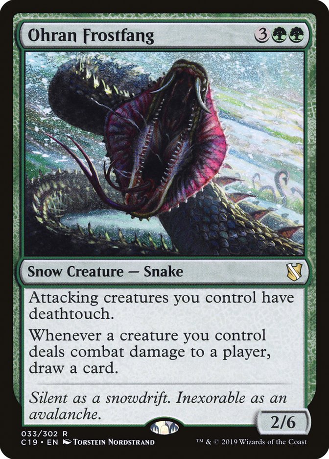 Ohran Frostfang [Commander 2019] (C19 33)