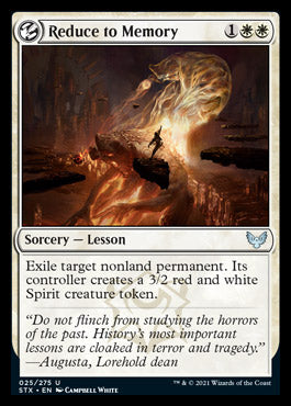 Reduce to Memory [Strixhaven: School of Mages] (STX 25)