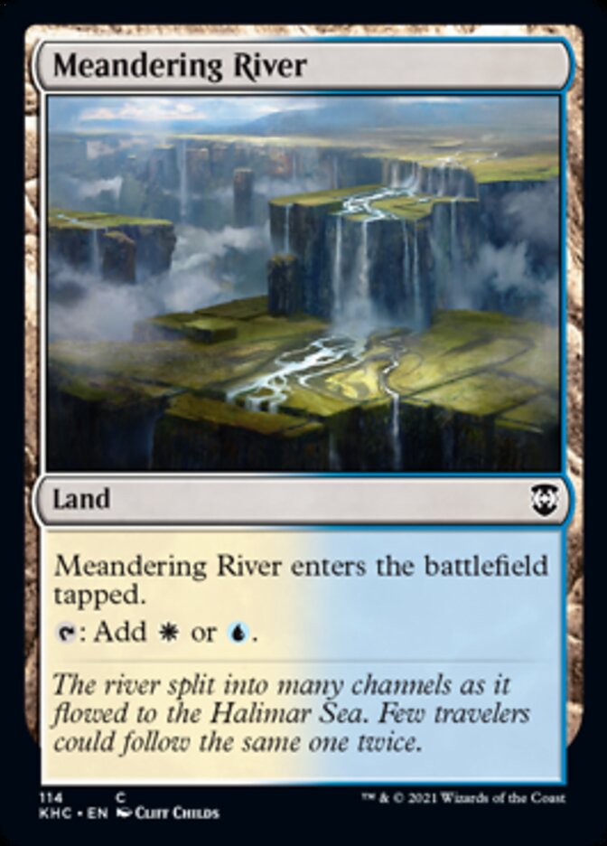 Meandering River [Kaldheim Commander] (KHC 114)