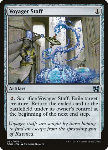 Voyager Staff [Duel Decks: Elves vs. Inventors] (DDU 64)