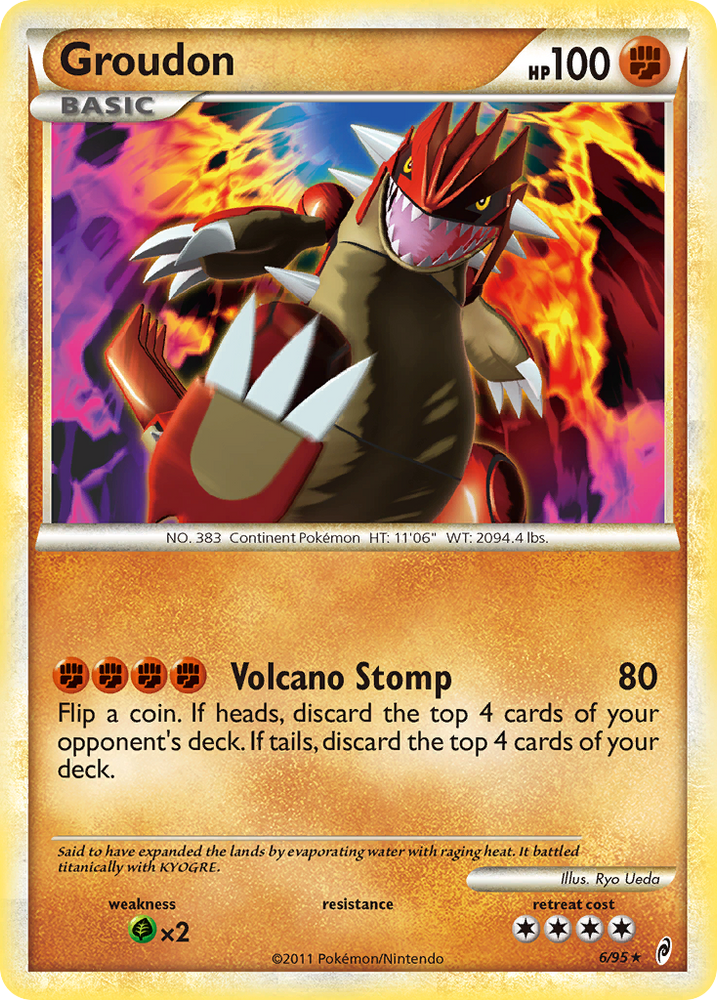 Groudon (6/95) [Call of Legends]