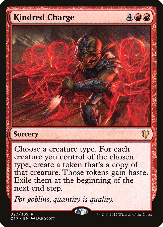 Kindred Charge [Commander 2017] (C17 27)