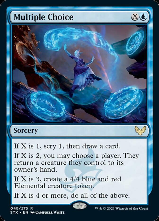 Multiple Choice [Strixhaven: School of Mages] (STX 48)