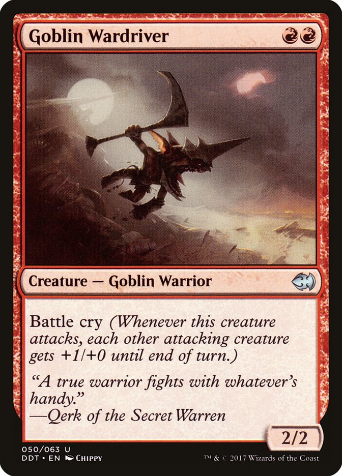 Goblin Wardriver [Duel Decks: Merfolk vs. Goblins] (DDT 50)