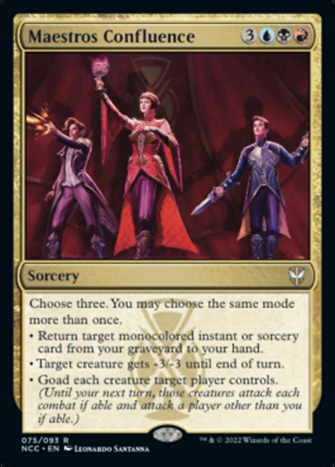 Maestros Confluence [Streets of New Capenna Commander] (NCC 75)