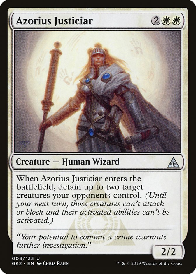 Azorius Justiciar [RNA Guild Kit] (GK2 3)