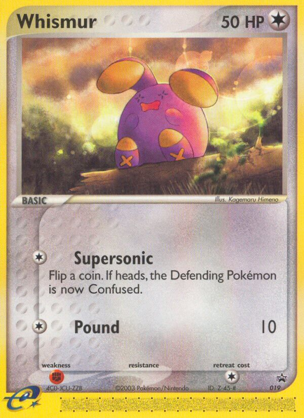 Whismur (19) [Nintendo: Black Star Promos]