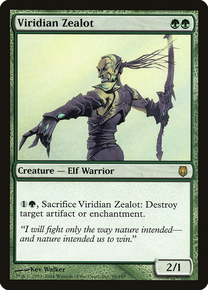 Viridian Zealot [Darksteel] (DST 90)
