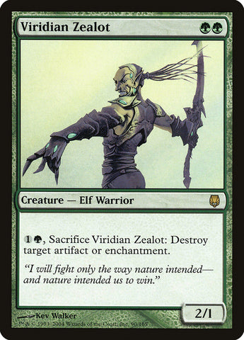 Viridian Zealot [Darksteel] (DST 90)