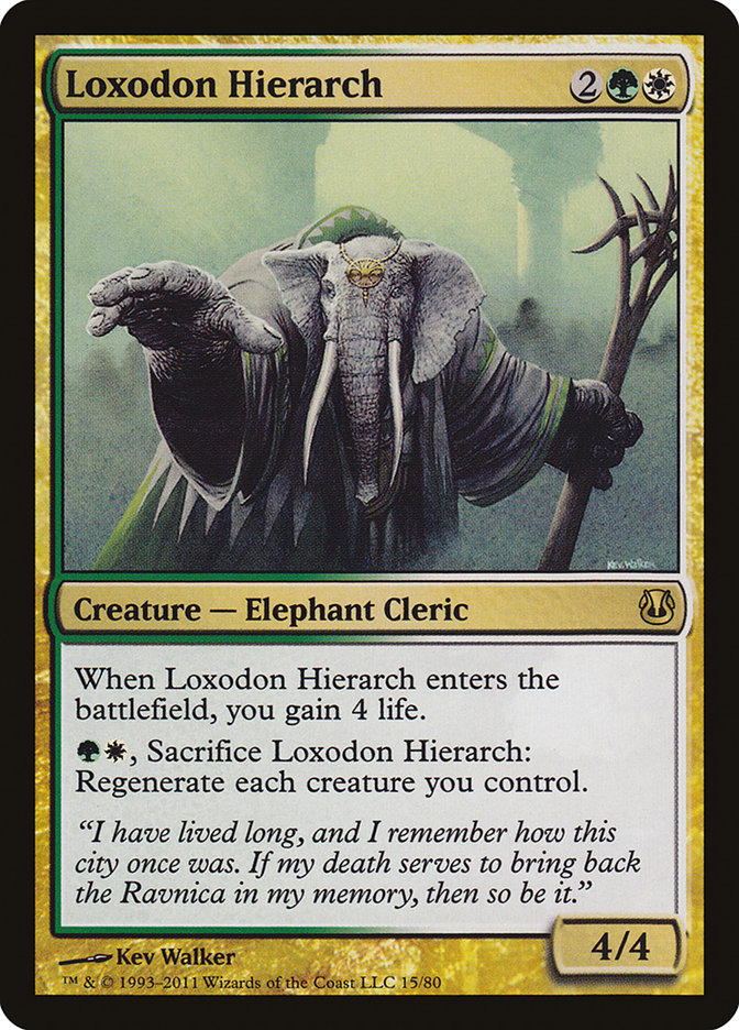 Loxodon Hierarch [Duel Decks: Ajani vs. Nicol Bolas] (DDH 15)