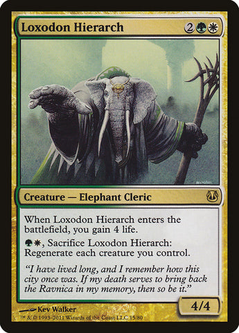 Loxodon Hierarch [Duel Decks: Ajani vs. Nicol Bolas] (DDH 15)