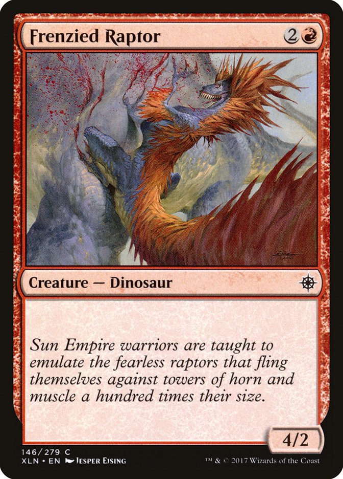 Frenzied Raptor [Ixalan] (XLN 146)