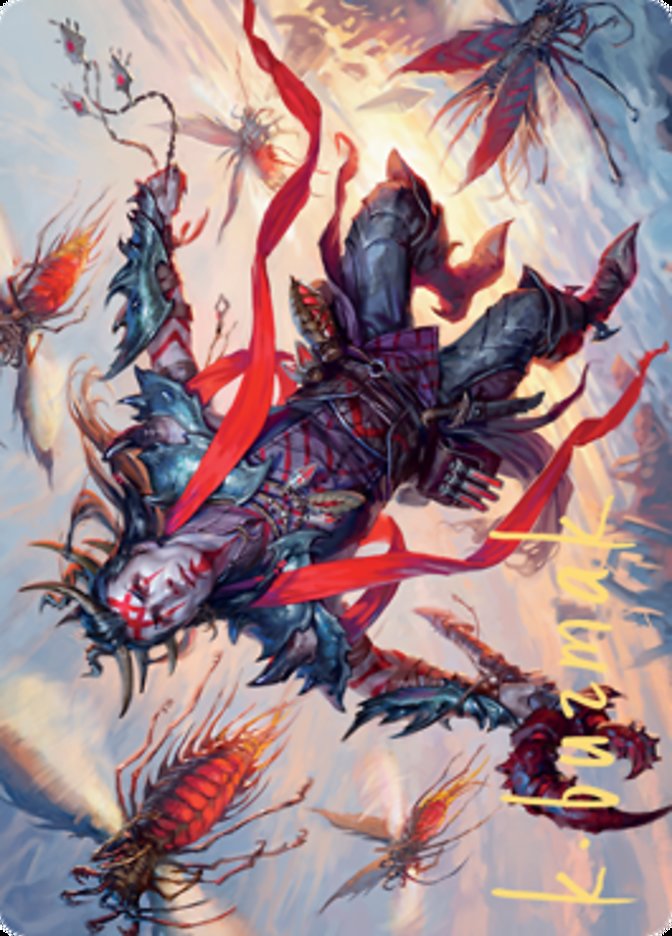Scion of the Swarm // Scion of the Swarm (Art Series) [Zendikar Rising Art Series] (AZNR 59)