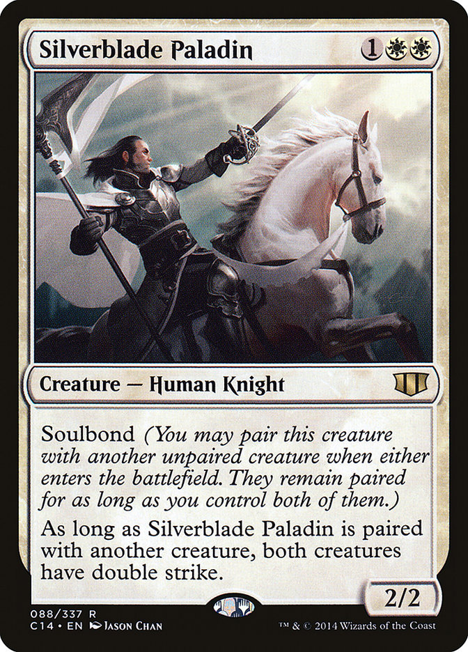 Silverblade Paladin [Commander 2014] (C14 88)