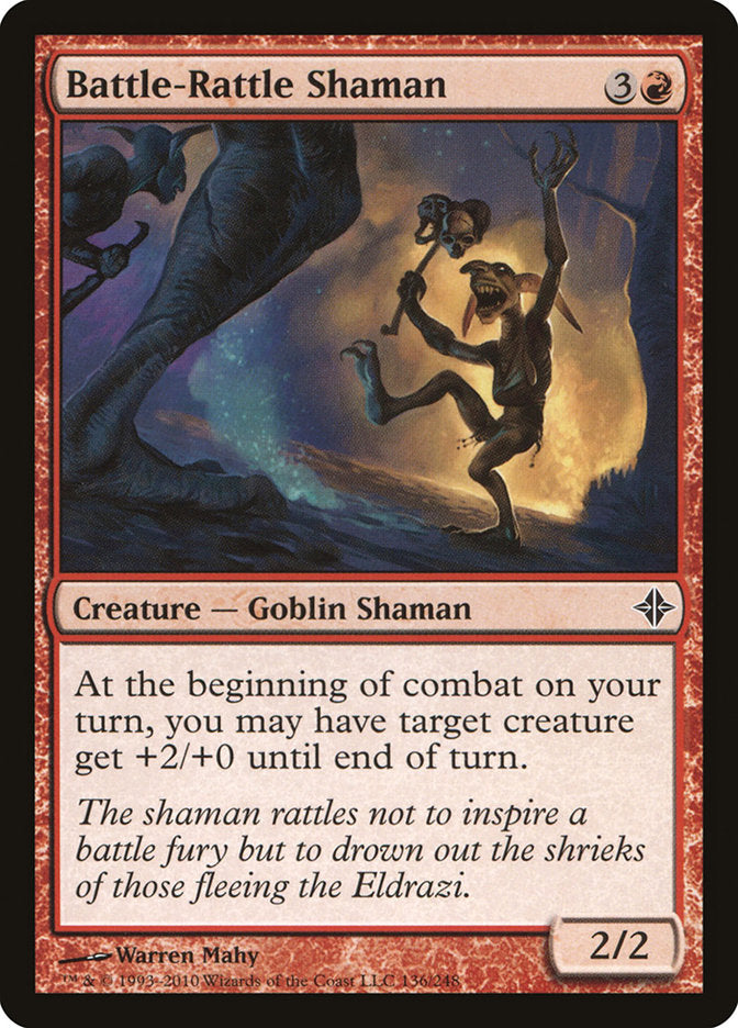 Battle-Rattle Shaman [Rise of the Eldrazi] (ROE 136)