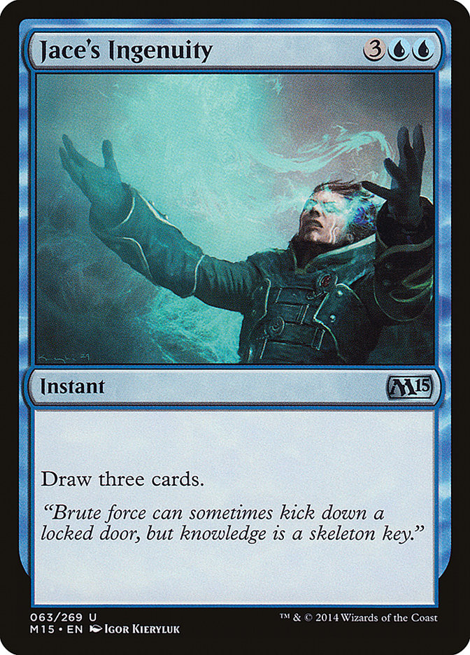 Jace's Ingenuity [Magic 2015] (M15 63)