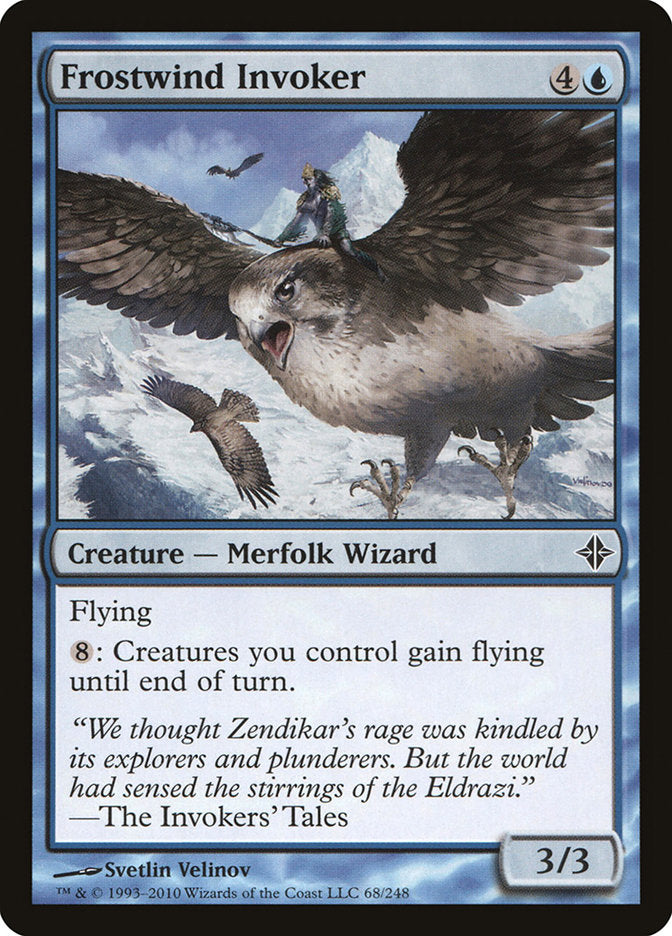 Frostwind Invoker [Rise of the Eldrazi] (ROE 68)