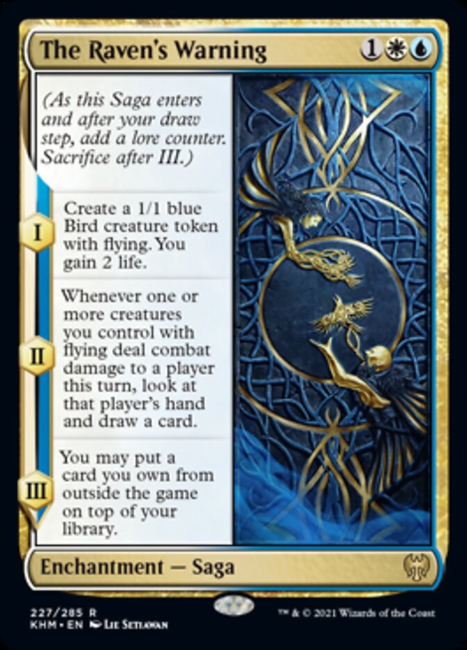 The Raven's Warning [Kaldheim] (KHM 227)